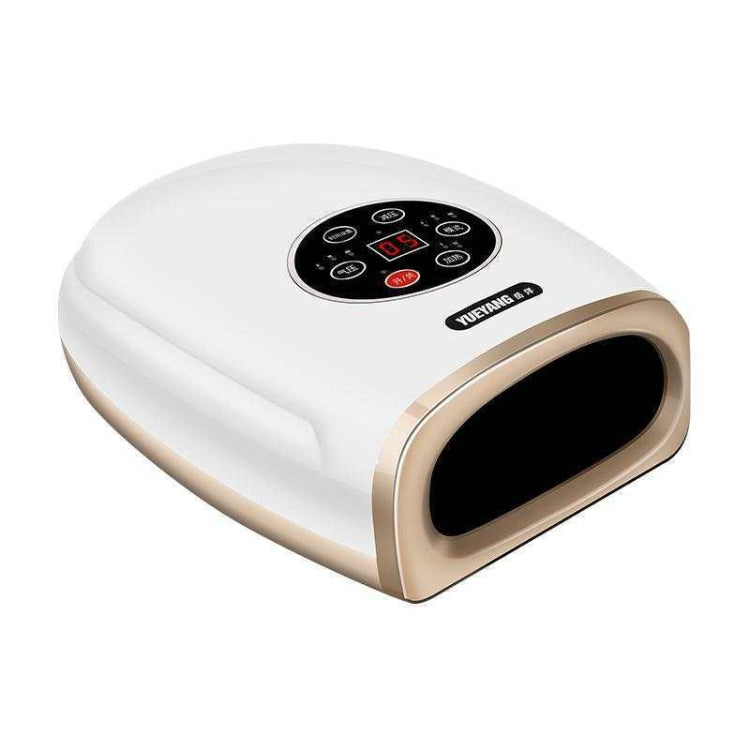 Hand Finger Joint Massager Wrist Palm Physiotherapy Mouse Hand Meridian Acupoint Massager, Specification: Plug(Pearl White) Eurekaonline