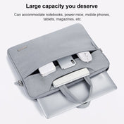 Handbag Laptop Bag Inner Bag with Power Bag, Size:15.6 inch(Grey) Eurekaonline