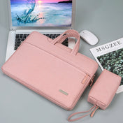 Handbag Laptop Bag Inner Bag with Power Bag, Size:16.1 inch(Pink) Eurekaonline