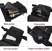 HaoShuai 325 Multi-Function Nylon Leg Bag Mountaineering Outdoor Travel Sports Convenient Waist Bag(Army Green) Eurekaonline