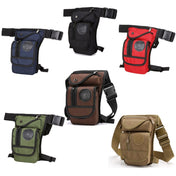 HaoShuai 325 Multi-Function Nylon Leg Bag Mountaineering Outdoor Travel Sports Convenient Waist Bag(Khaki) Eurekaonline