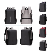 Hard Shell Backpack Alloy Frame Anti-Theft Computer Bag For Men, Color: 8001-J Black Eurekaonline