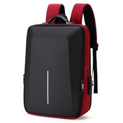 Hard Shell Backpack Alloy Frame Anti-Theft Computer Bag For Men, Color: 8003 Red Eurekaonline