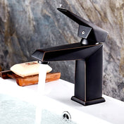 Hardware Faucet Bathroom Hot & Cold Water Faucet, Specification: Black 99508 Eurekaonline