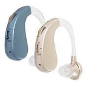 Hearing Aid Audiphones Sound Amplifier EU Plug(Blue) Eurekaonline