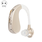 Hearing Aid Audiphones Sound Amplifier EU Plug(Golden) Eurekaonline