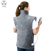 Heated Shoulder Guards Neck Guards Electric Heated Shawls Electric Blankets UK Plug(Dark Gray) Eurekaonline