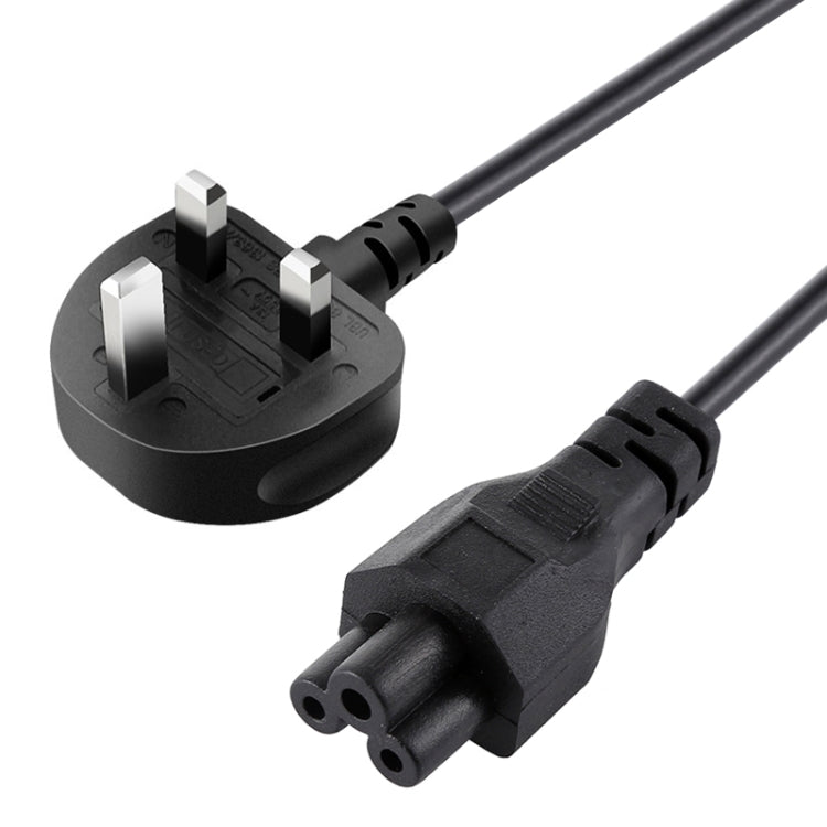 High Quality 3 Prong Style UK Notebook AC Power Cord, Length: 1.5m Eurekaonline
