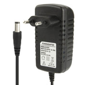 High Quality EU Plug AC 100-240V to DC 12V 2A Power Adapter, Tips: 5.5 x 2.1mm, Cable Length: 1m(Black) Eurekaonline