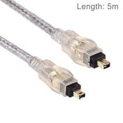 High Quality Firewire IEEE 1394 4Pin Male to 4Pin Male Cable, Length: 5m (Gold Plated) Eurekaonline