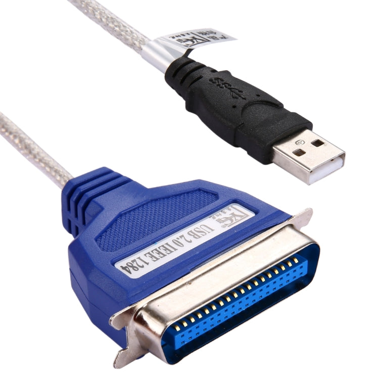 High Quality USB 2.0 to Parallel 1284 36 Pin Printer Adapter Cable, Cable Length: Approx 1m(Green) Eurekaonline