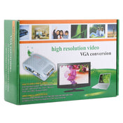 High Resolution (BNC) Video and S-Video to VGA Conversion(Black) Eurekaonline