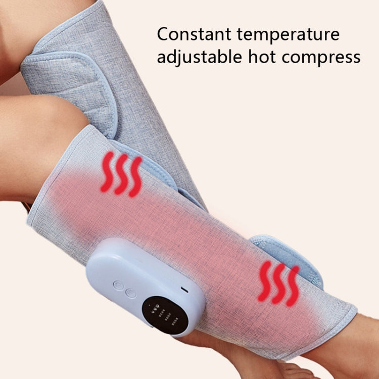 Home Constant Temperature Wireless Leg Massage, Style: Gray Single Hot Compress+Air Pressure Eurekaonline