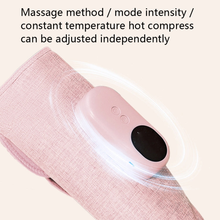 Home Constant Temperature Wireless Leg Massage, Style: Pink Double Hot Compress+Air Pressure Eurekaonline