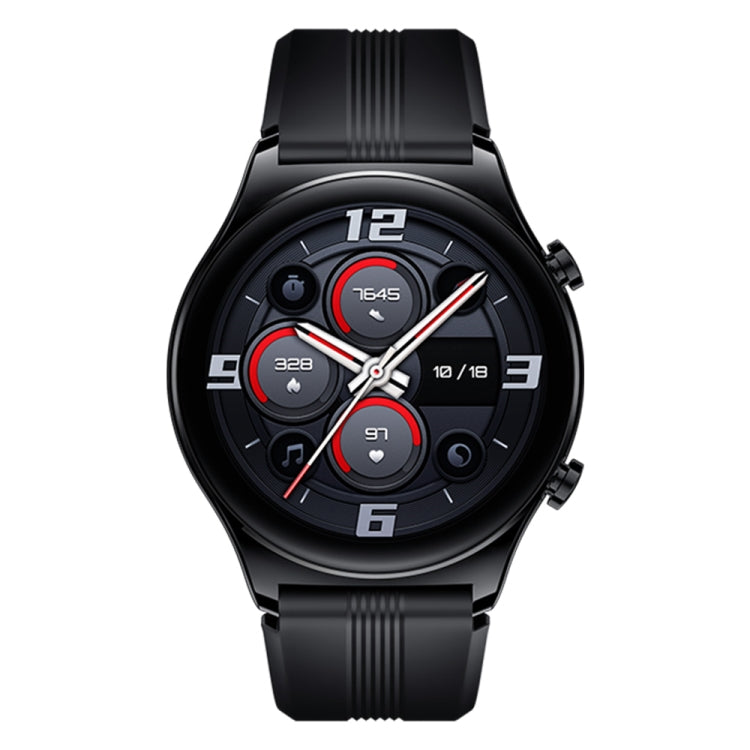 Honor GS 3 Smart Watch, 1.43 inch Screen, Support Heart Rate Monitoring / Bluetooth Call / GPS / NFC(Black) Eurekaonline