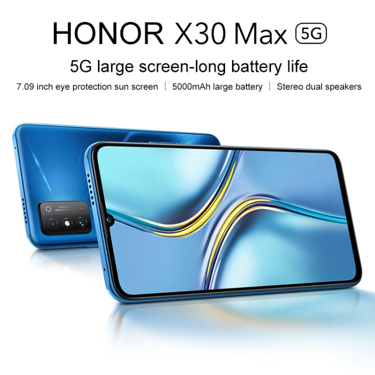 Honor X30 Max 5G KKG-AN70, 64MP Cameras, 8GB+256GB, China Version Eurekaonline