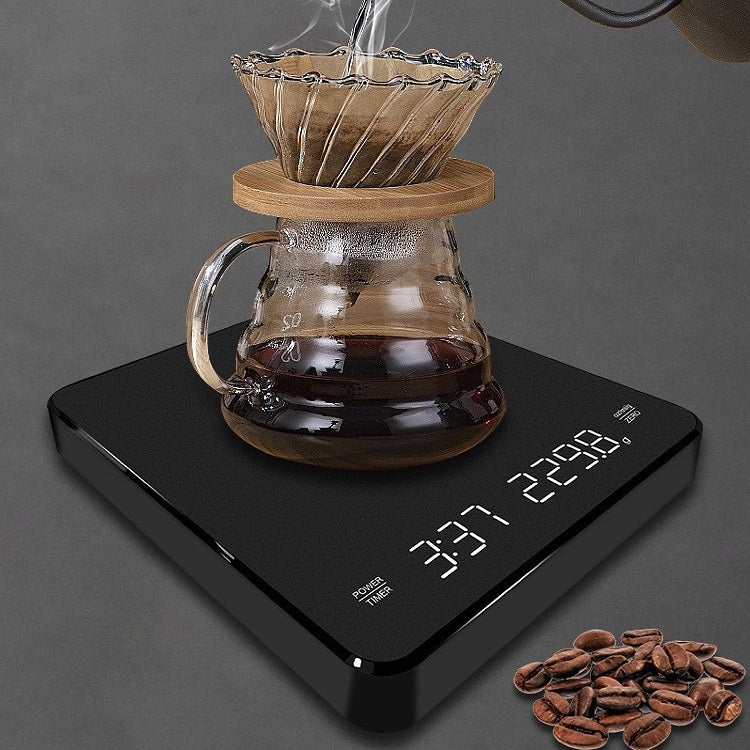 Household LED Electronic Coffee Scale, Specification: Black Eurekaonline