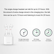 Huawei FreeBuds 2 Bluetooth Wireless Earphone Supports Voice Interaction & Wireless Charging, with Charging Box(White) Eurekaonline