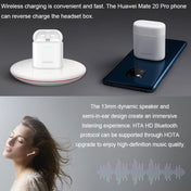 Huawei FreeBuds 2 Bluetooth Wireless Earphone Supports Voice Interaction & Wireless Charging, with Charging Box(White) Eurekaonline