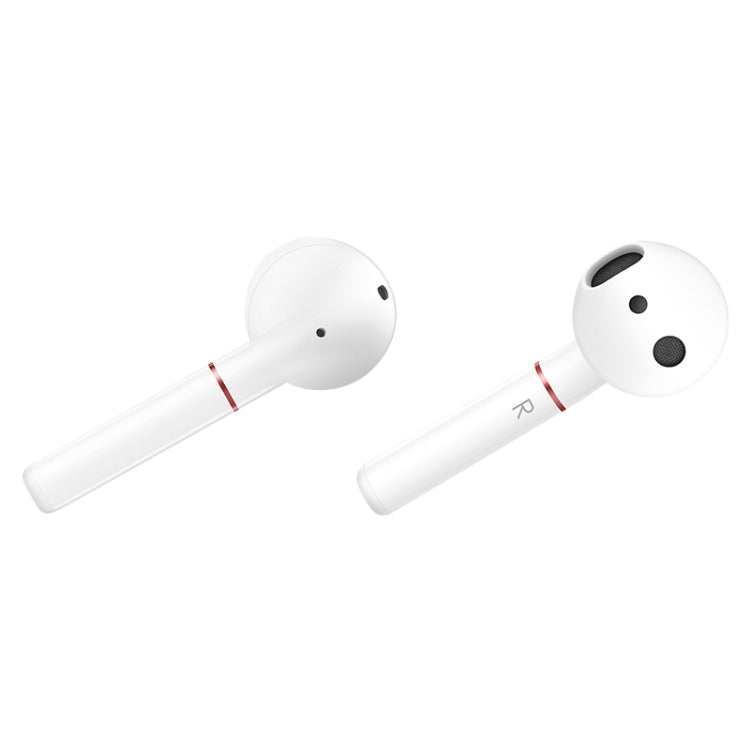 Huawei FreeBuds 2 Bluetooth Wireless Earphone Supports Voice Interaction & Wireless Charging, with Charging Box(White) Eurekaonline