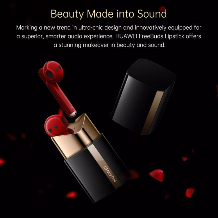 Huawei FreeBuds Lipstick ANC Wireless Bluetooth Earphone with Charging Box, Support Pop-up Window Pairing(Red) Eurekaonline