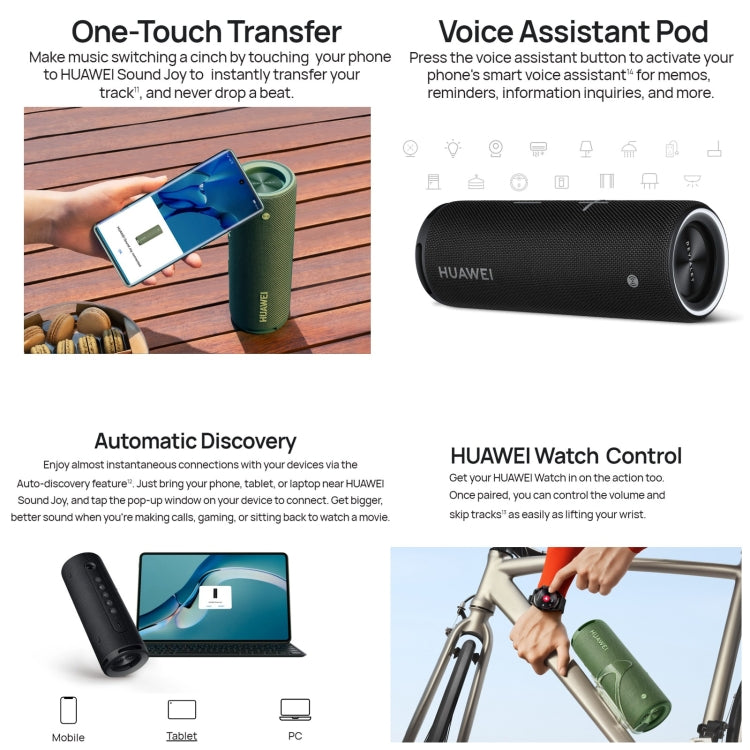 Huawei Sound Joy Portable Smart Speaker Shocking Sound