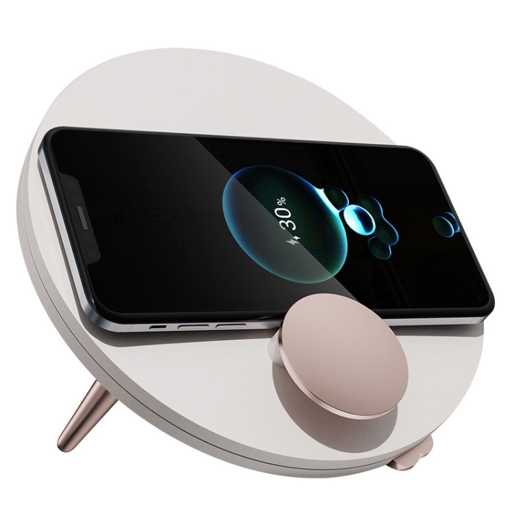 I-mu K1 15W Quick Charge Phone Wireless Charger Touch To Adjust The LED Night Light Eurekaonline