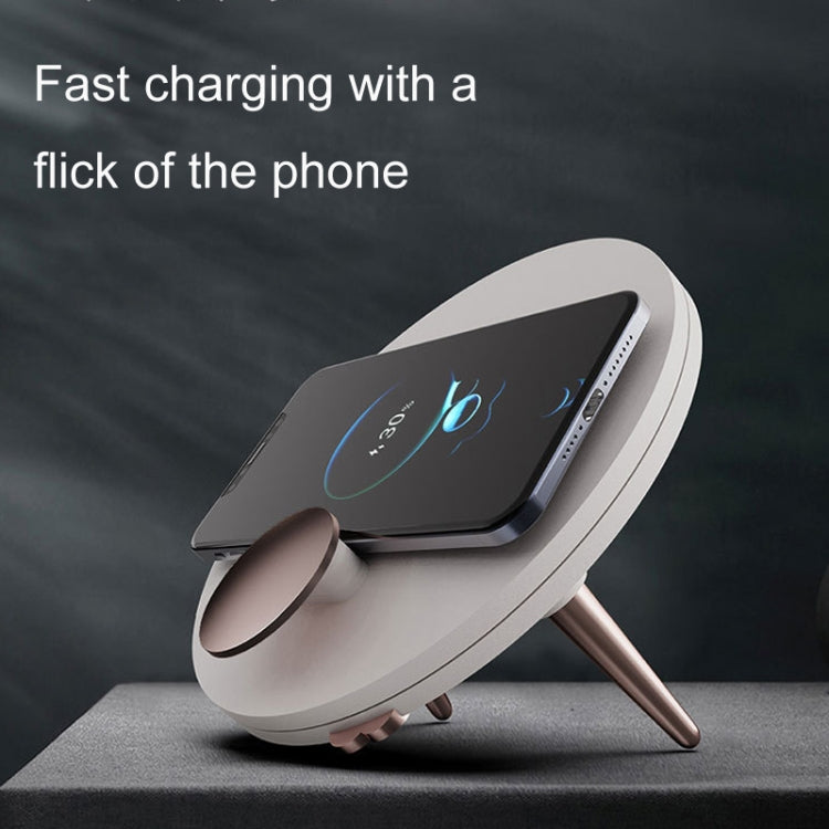 I-mu K1 15W Quick Charge Phone Wireless Charger Touch To Adjust The LED Night Light Eurekaonline