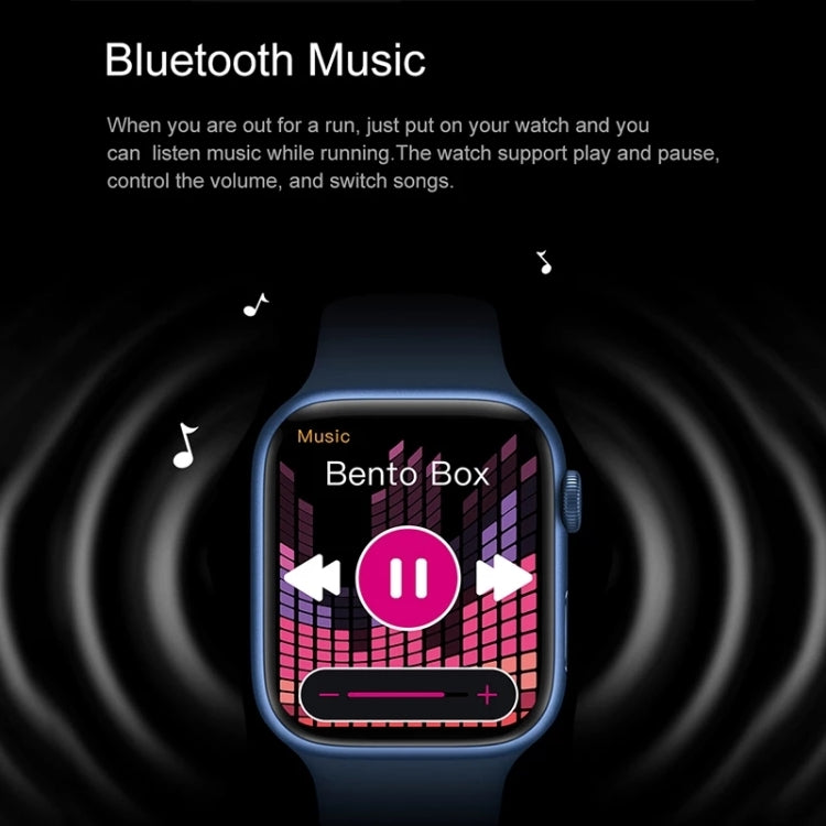 I7 mini 1.62 inch IP67 Waterproof Color Screen Smart Watch(Pink) Eurekaonline