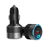 IBD353 Multifunctional Flame Retardant Car Phone Charger, Model: 1U2C 130W Eurekaonline