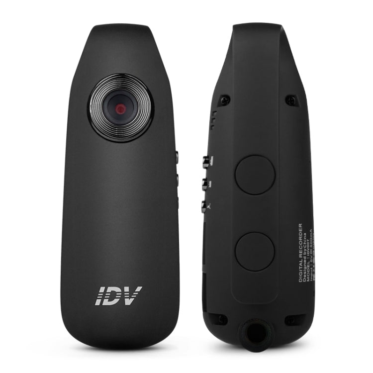 IDV 007 HD 1080P Clip Design Law Enforcement Recorder Portable Mini Monitoring Recorder, Support Motion Detection & TF Card (Max 128GB) Eurekaonline