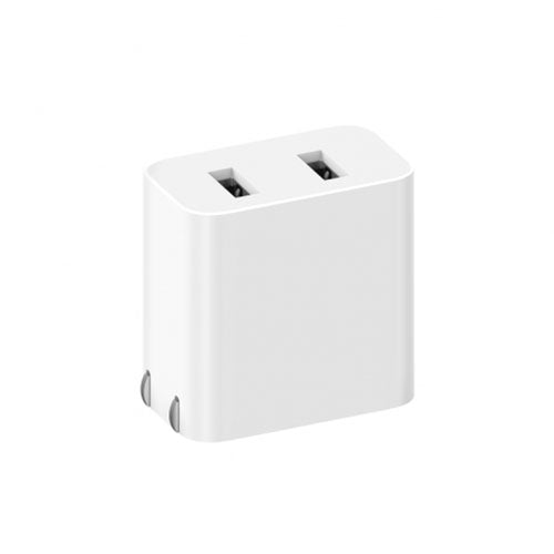 original xiaomi 3.6a qc3.0 dual usb port smart quick charging charger, for iphone, galaxy, huawei, xiaomi, lg, htc and other smart phones, rechargeable devices, ac100-240v wide voltage(white)