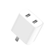 original xiaomi 3.6a qc3.0 dual usb port smart quick charging charger, for iphone, galaxy, huawei, xiaomi, lg, htc and other smart phones, rechargeable devices, ac100-240v wide voltage(white)