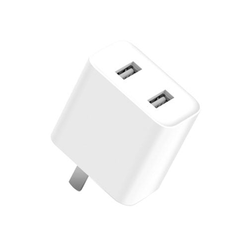 original xiaomi 3.6a qc3.0 dual usb port smart quick charging charger, for iphone, galaxy, huawei, xiaomi, lg, htc and other smart phones, rechargeable devices, ac100-240v wide voltage(white)