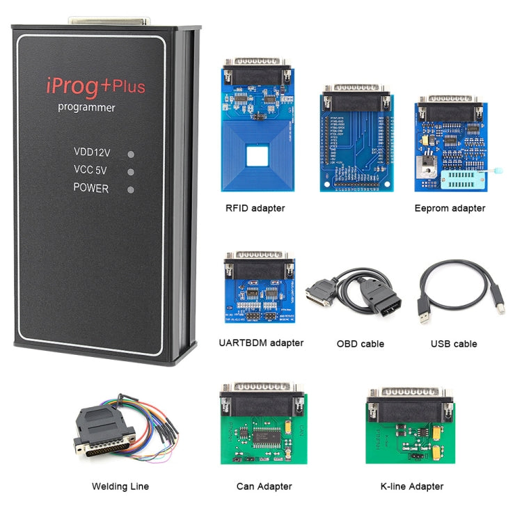 IPROG+ Plus 777 Car Programmer Support IMMO + Mileage Correction + Airbag Reset Tool Eurekaonline