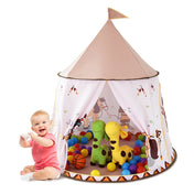 Indian Castle Children Indoor Outdoor Tent Mongolian Yurt Toy House with Base Cloth Eurekaonline