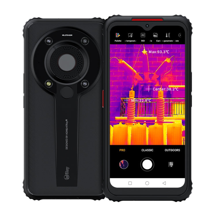 InfiRay PX1 5G Rugged Phone, Night Vision Thermal Imaging Camera, 8GB+256GB Eurekaonline
