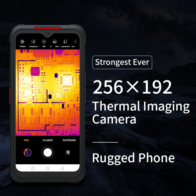 InfiRay PX1 5G Rugged Phone, Night Vision Thermal Imaging Camera, 8GB+256GB Eurekaonline