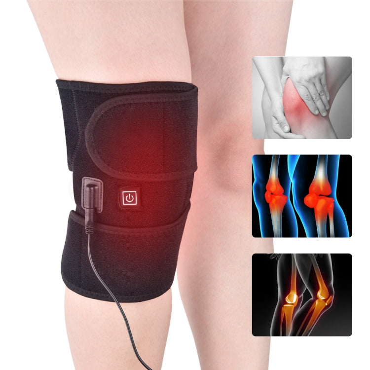 Infrared Heating Therapy Knee Pad Rehabilitation Assistance USB Model Eurekaonline