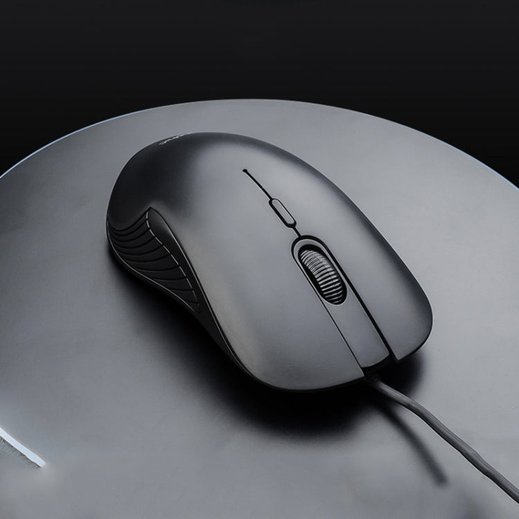 Inphic PB1 Business Office Mute Macro Definition Gaming Wired Mouse, Cable Length: 1.5m, Colour: Matte White Breathing Light Eurekaonline