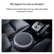 Intelligent Formaldehyde Removal Haze Negative Ion Solar Car Air Purifier(Black) Eurekaonline