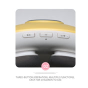 Intelligent Hot Compress Eye Massager For Children, Specification: English(Yellow) Eurekaonline