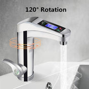 Intelligent Instant Digital Hot Water Faucet Hot and Cold Water Heater, EU Plug(Silver Grey) Eurekaonline