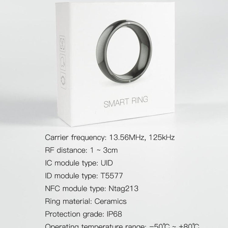 JAKCOM R4 Smart Ring Multifunctional Lord Of The Rings, Size: 66mm for Apple & Android(Number 11) Eurekaonline