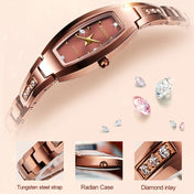 JIN SHI DUN 6530 Women Fashion Dual Calendar Luminous Quartz Watch(Gold) Eurekaonline