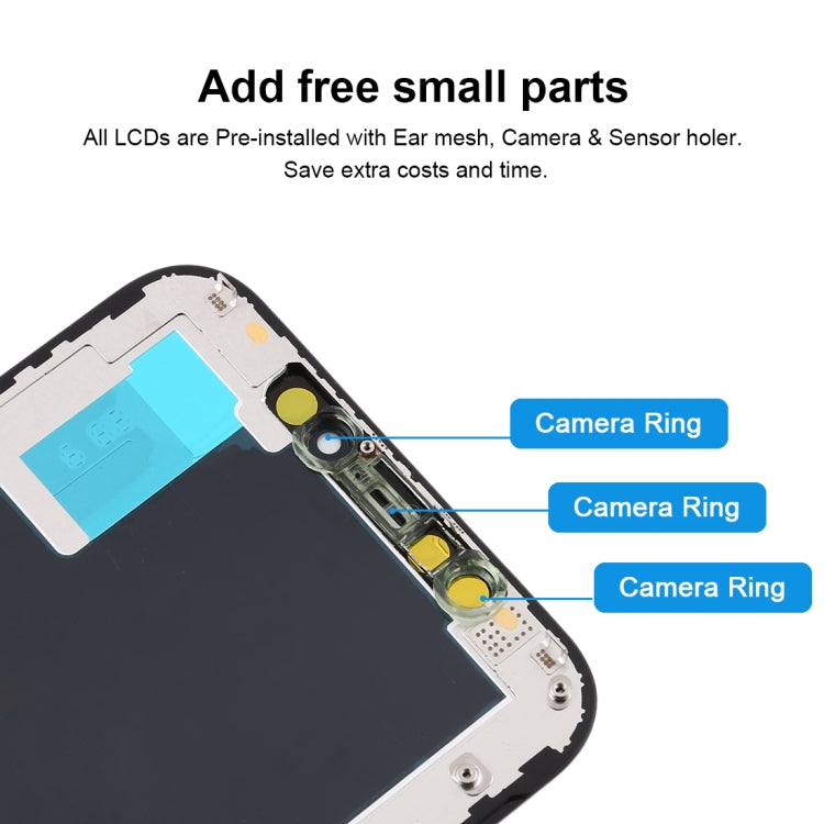 JK TFT LCD Screen for iPhone XS with Digitizer Full Assembly(Black) Eurekaonline