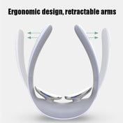 JKP LG-A3 Cervical Vertebra Massager Mini Folding  Meridian Neck Protection Physiotherapy, Size: 159x129x61.5 mm(White) Eurekaonline
