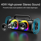 JOYROOM JR-MW02 40W Bluetooth Wireless Speaker with RGB Lights Eurekaonline