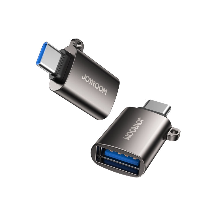JOYROOM S-H151 2A USB-C / Type-C Male to USB Female OTG Adapter(Black) Eurekaonline