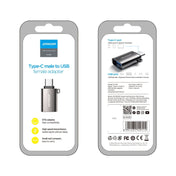 JOYROOM S-H151 2A USB-C / Type-C Male to USB Female OTG Adapter(Black) Eurekaonline